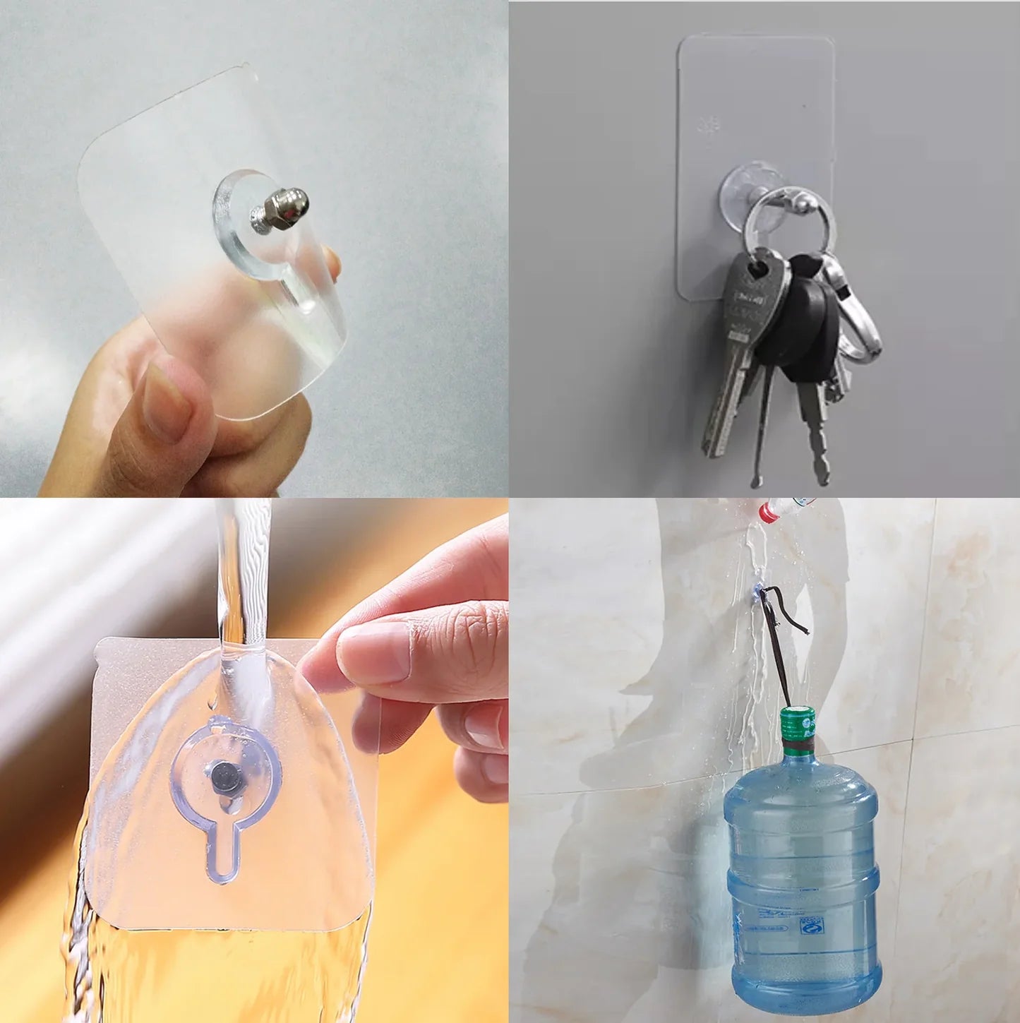 Strong and Reliable: Reusable Adhesive Wall Hooks